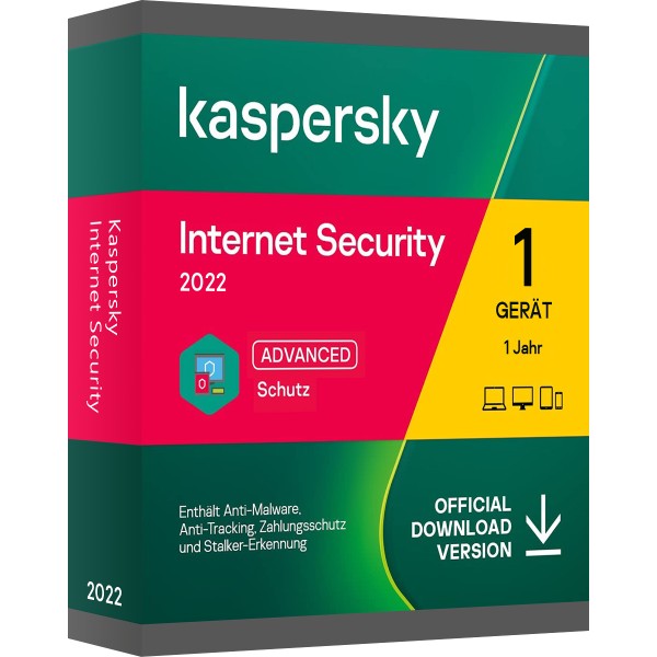 Kaspersky Internet Security 2022 - Télécharger - Win/Mac/Android