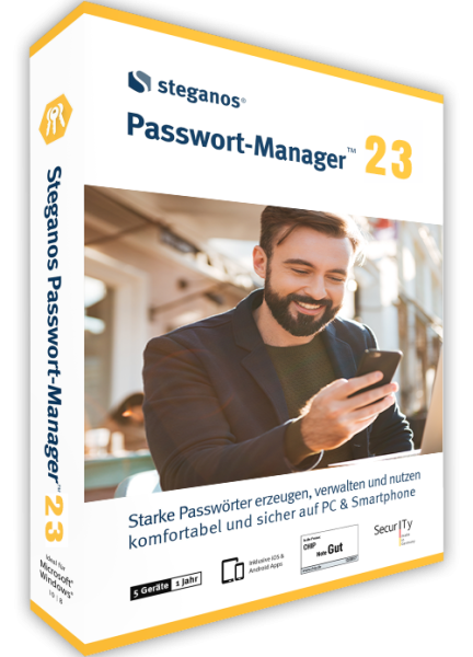 Steganos gestionnaire de mots de passe 22 | Windows
