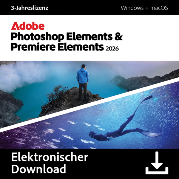 Adobe Photoshop & Premiere Elements 2023 | Windows / MAC