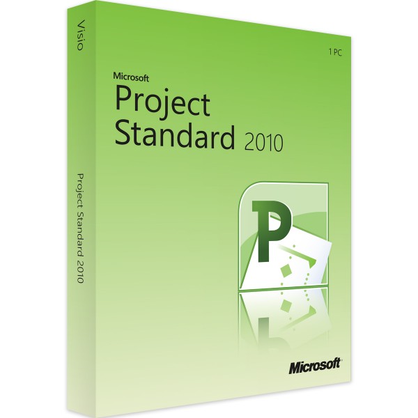 Microsoft Project 2010 Standard Windows