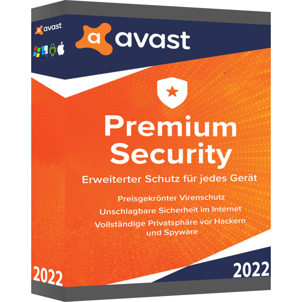 Avast Premium Security 2022 - Multi Device - Télécharger