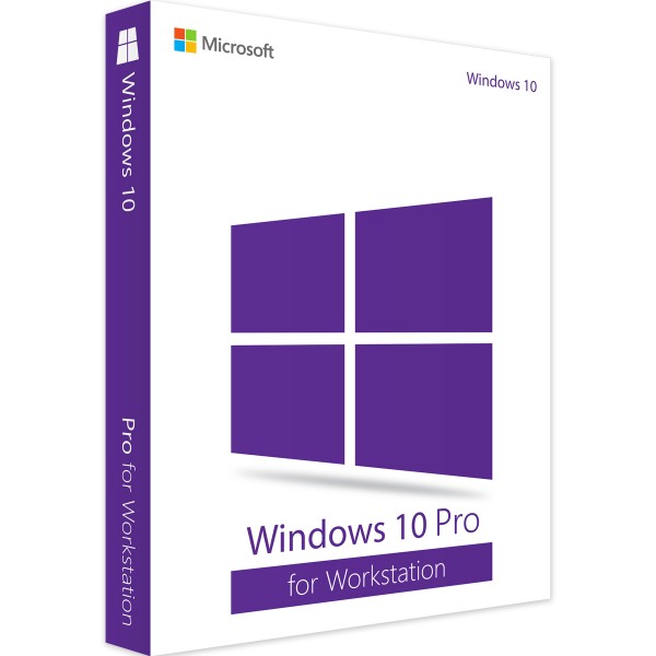 Windows 10 Pro pour station de travail - Vollversion