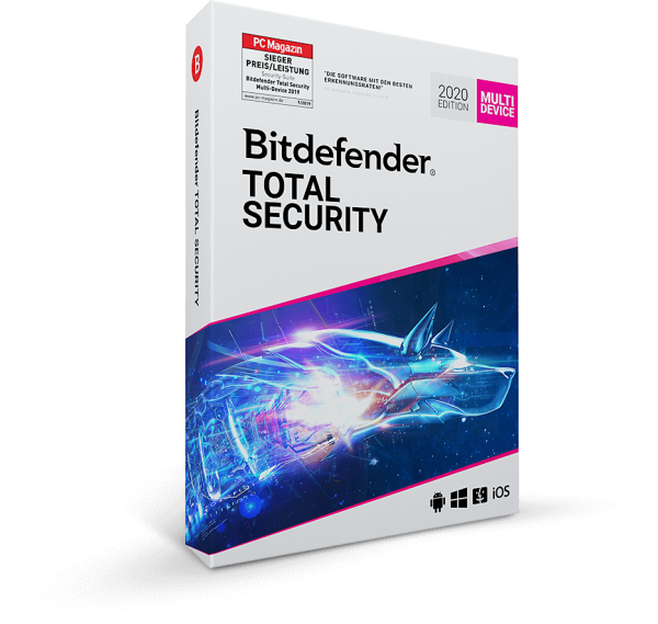 Bitdefender Total Security 2022 - PC/Mac/appareils mobiles