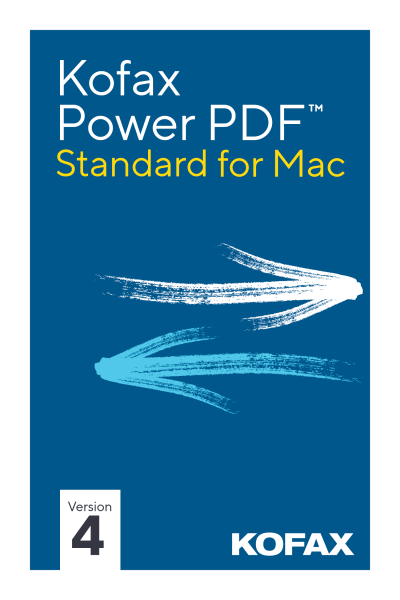 Kofax Power PDF Standard 4.0 Mac
