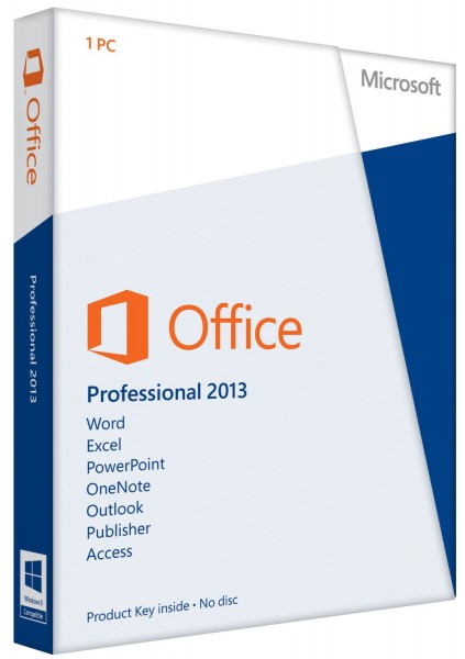 Microsoft Office 2013 Professionnel (plus) - Vollversion - Télécharger