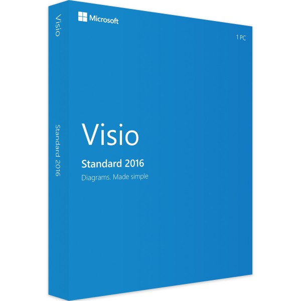 Microsoft Visio 2016 Standard - Windows