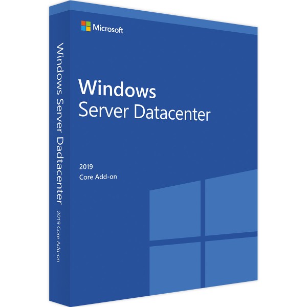 Licence d'extension du module complémentaire Windows Server 2019 Datacenter Core