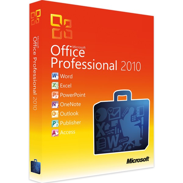 Microsoft Office 2010 Professionnel Windows