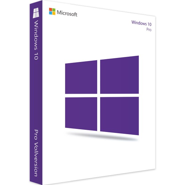 Windows 10 Pro - Version complète - 32/64 bit - Multilangue