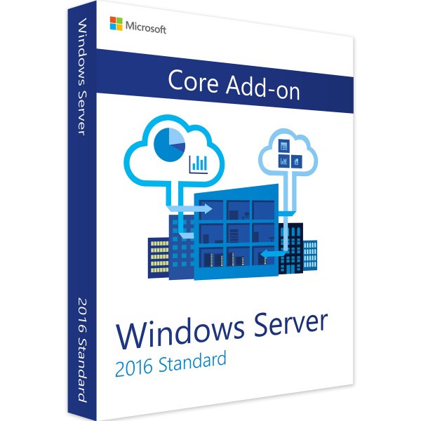 Licence d'extension de module complémentaire Windows Server 2016 Standard Core